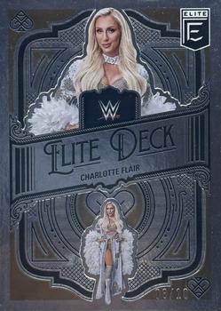 2023 Donruss Elite WWE - Elite Deck Gold #14 Charlotte Flair Front