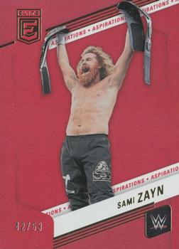 2023 Donruss Elite WWE - Aspirations #8 Sami Zayn Front