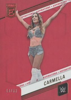 2023 Donruss Elite WWE - Aspirations #54 Carmella Front