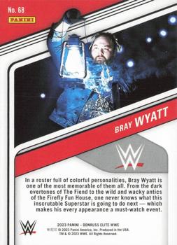 2023 Donruss Elite WWE - Aspirations #68 Bray Wyatt Back