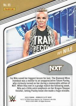 2023 Donruss Elite WWE - Aspirations #85 Ivy Nile Back
