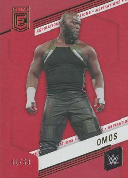 2023 Donruss Elite WWE - Aspirations #87 Omos Front