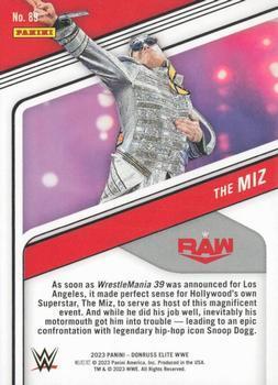 2023 Donruss Elite WWE - Aspirations #89 The Miz Back