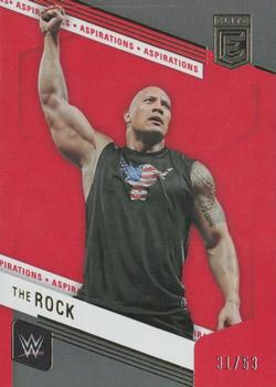 2023 Donruss Elite WWE - Aspirations #142 The Rock Front
