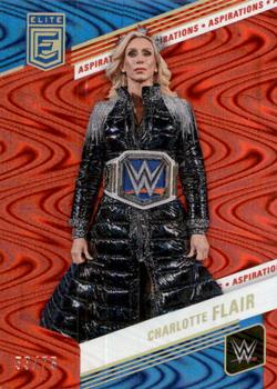2023 Donruss Elite WWE - Aspirations Swirl #46 Charlotte Flair Front