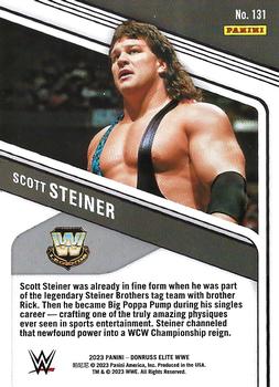 2023 Donruss Elite WWE - Aspirations Swirl #131 Scott Steiner Back