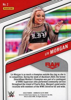 2023 Donruss Elite WWE - Status #2 Liv Morgan Back