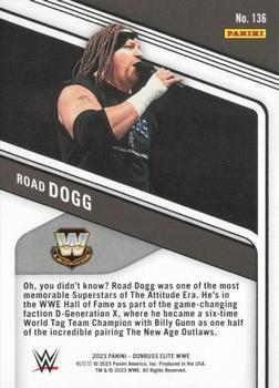 2023 Donruss Elite WWE - Status #136 Road Dogg Back