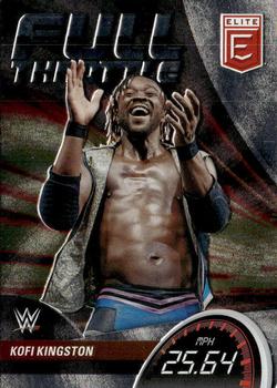 2023 Donruss Elite WWE - Full Throttle #1 Kofi Kingston Front