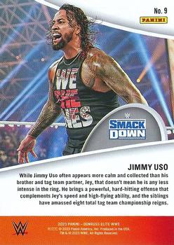 2023 Donruss Elite WWE - Full Throttle #9 Jimmy Uso Back
