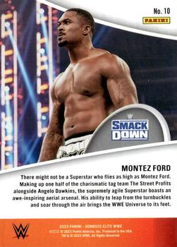 2023 Donruss Elite WWE - Full Throttle #10 Montez Ford Back