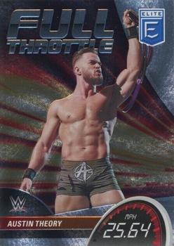 2023 Donruss Elite WWE - Full Throttle #12 Austin Theory Front