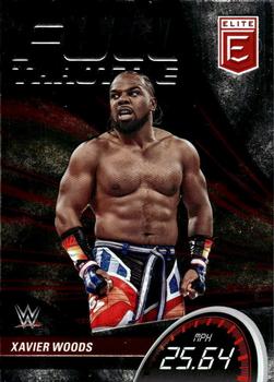 2023 Donruss Elite WWE - Full Throttle #13 Xavier Woods Front