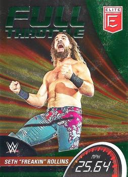 2023 Donruss Elite WWE - Full Throttle Green #5 Seth “Freakin” Rollins Front