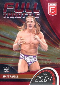 2023 Donruss Elite WWE - Full Throttle Red #6 Matt Riddle Front