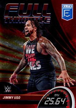 2023 Donruss Elite WWE - Full Throttle Red #9 Jimmy Uso Front