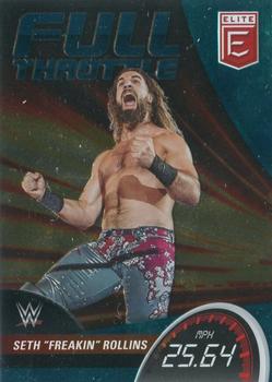 2023 Donruss Elite WWE - Full Throttle Teal #5 Seth “Freakin” Rollins Front