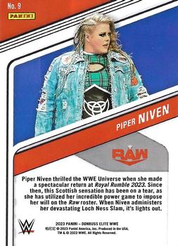 2023 Donruss Elite WWE - Status Explosion #9 Piper Niven Back