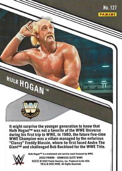 2023 Donruss Elite WWE - Status Explosion #127 Hulk Hogan Back