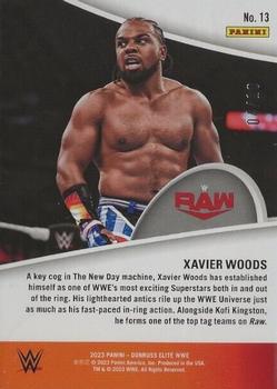 2023 Donruss Elite WWE - Full Throttle Gold #13 Xavier Woods Back