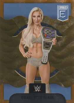 2023 Donruss Elite WWE - Title Waves Orange #2 Charlotte Flair Front
