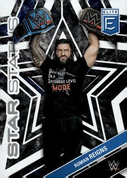 2023 Donruss Elite WWE - Star Status #8 Roman Reigns Front