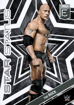 2023 Donruss Elite WWE - Star Status #9 The Rock Front