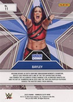 2023 Donruss Elite WWE - Star Status #11 Bayley Back