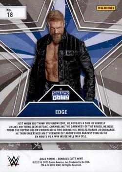 2023 Donruss Elite WWE - Star Status #18 Edge Back
