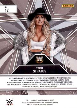 2023 Donruss Elite WWE - Star Status Green #12 Trish Stratus Back