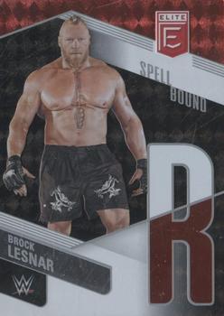 2023 Donruss Elite WWE - Spellbound Black #7 Brock Lesnar Front