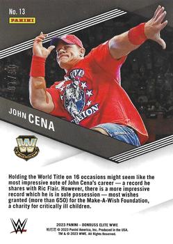 2023 Donruss Elite WWE - Spellbound Gold #13 John Cena Back