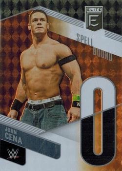 2023 Donruss Elite WWE - Spellbound Orange #12 John Cena Front