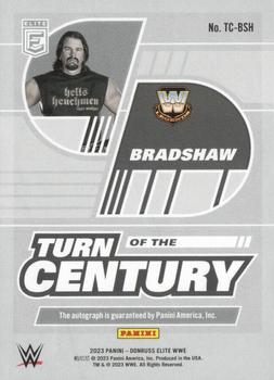 2023 Donruss Elite WWE - Turn of the Century Signatures #TC-BSH Bradshaw Back