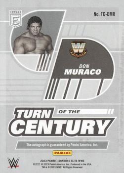 2023 Donruss Elite WWE - Turn of the Century Signatures #TC-DMR Don Muraco Back