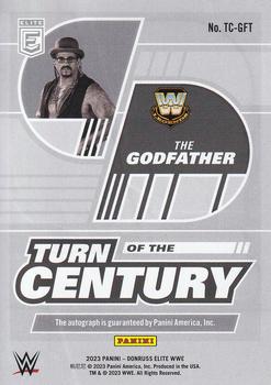 2023 Donruss Elite WWE - Turn of the Century Signatures #TC-GFT The Godfather Back