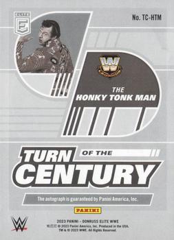 2023 Donruss Elite WWE - Turn of the Century Signatures #TC-HTM The Honky Tonk Man Back