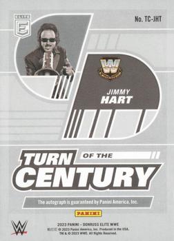 2023 Donruss Elite WWE - Turn of the Century Signatures #TC-JHT Jimmy Hart Back
