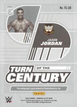 2023 Donruss Elite WWE - Turn of the Century Signatures #TC-JJD Jason Jordan Back