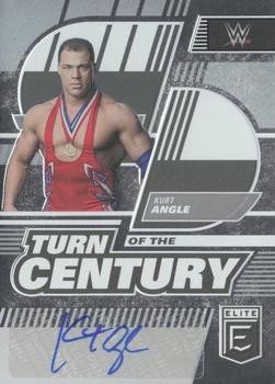 2023 Donruss Elite WWE - Turn of the Century Signatures #TC-KAG Kurt Angle Front