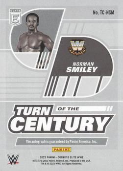 2023 Donruss Elite WWE - Turn of the Century Signatures #TC-NSM Norman Smiley Back