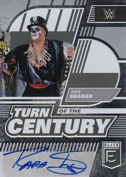 2023 Donruss Elite WWE - Turn of the Century Signatures #TC-PSH Papa Shango Front