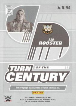 2023 Donruss Elite WWE - Turn of the Century Signatures #TC-RRC Red Rooster Back