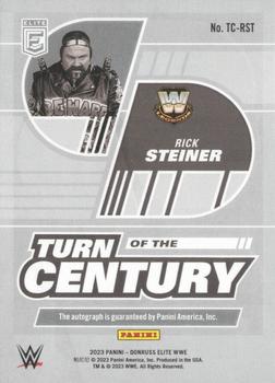 2023 Donruss Elite WWE - Turn of the Century Signatures #TC-RST Rick Steiner Back