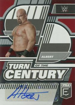 2023 Donruss Elite WWE - Turn of the Century Signatures Red #TC-ALB Albert Front