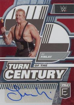 2023 Donruss Elite WWE - Turn of the Century Signatures Red #TC-FFL Fit Finlay Front