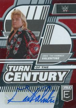 2023 Donruss Elite WWE - Turn of the Century Signatures Red #TC-GVL Greg 