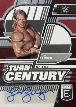 2023 Donruss Elite WWE - Turn of the Century Signatures Red #TC-LLG Lex Luger Front