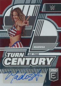 2023 Donruss Elite WWE - Turn of the Century Signatures Red #TC-MDS Madusa Front