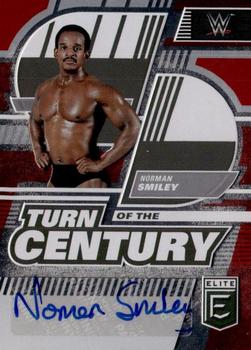 2023 Donruss Elite WWE - Turn of the Century Signatures Red #TC-NSM Norman Smiley Front